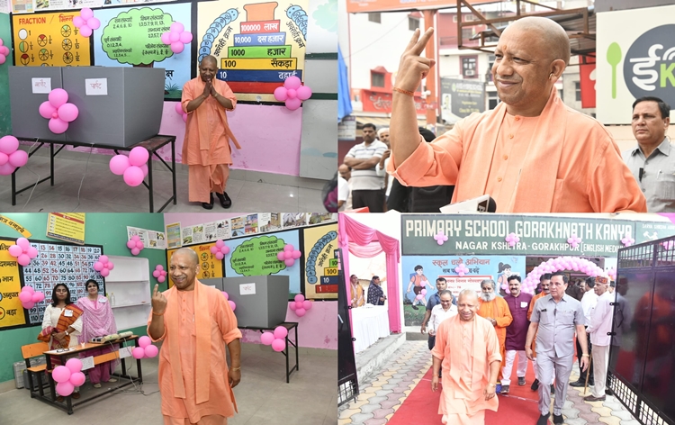 उत्तर प्रदेश के 37 जिलों में निकाय चुनाव के लिए पहले चरण का मतदान जारी