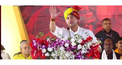 मुख्यमंत्री शिवराज सिंह चौहान और केंद्रीय मंत्री ज्योतिरादित्य सिंधिया श्योपुर और मुरैना जिले के दौरे पर हैं