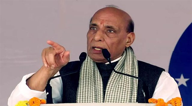 राष्ट्रीय सुरक्षा हमारी सर्वोच्च प्राथमिकता: जम्मू में रक्षा मंत्री राजनाथ सिंह