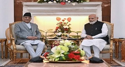 प्रधानमंत्री नरेन्द्र मोदी और नेपाल के प्रधानमंत्री आज वीडियो कांफ्रेंसिंग के जरिए कार्गो रेल सेवा का करेंगे उद्घाटन