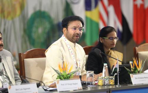 एक स्वस्थ और प्रेरक विश्व् के निर्माण के लिए सार्वभौमिक स्वास्थ्य देखभाल की क्षमता का समर्थन, उपयोग और सुविधा प्रदान करने के लिए जी20 से बेहतर मंच नहीं हो सकता: जी किशन रेड्डी
