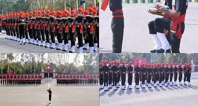सेना में भर्ती के लिए कल डेढ़ हजार अग्निवीरों की हैदराबाद के तोपखाना केन्द्र में पासिंग आउट परेड हुई