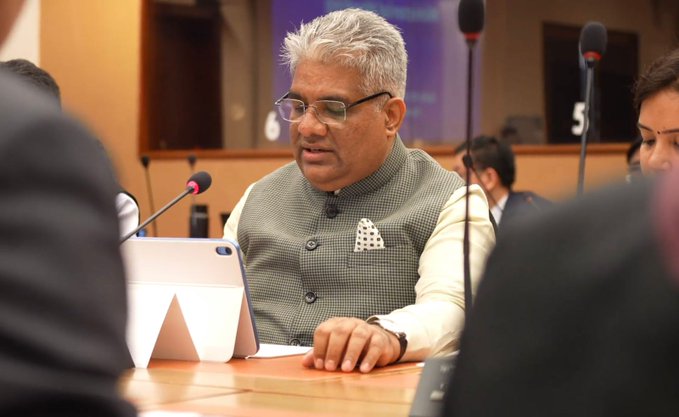 प्रधानमंत्री नरेन्द्र मोदी के नेतृत्व में भारत अपनी श्रमशक्ति को सामाजिक सुरक्षा और अच्छा काम देने की प्रतिबद्धता के साथ अमृत काल की ओर बढ़ रहा है कहा- भूपेंद्र यादव