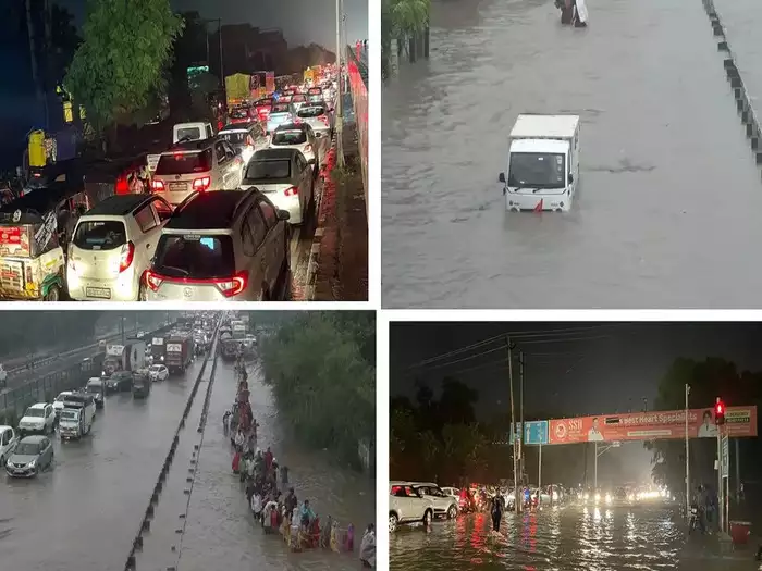 राजधानी में बारिश ने तोड़ा 10 साल का रिकॉर्ड, दिल्ली-एनसीआर में बुधवार को ऑरेंज अलर्ट