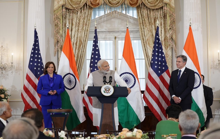 वाशिंगटन में यूएसआईएसपीएफ को संबोधित करते हुए प्रधानमंत्री ने कहा, भारत की सफलता की सबसे बड़ी प्रेरक शक्ति भारतीयों की आकांक्षा है