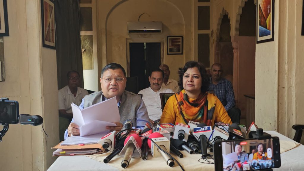 पूर्व विधायक शारदा राठौर ने की कैबिनेट मंत्री मूलचंद शर्मा के इस्तीफे की मांग