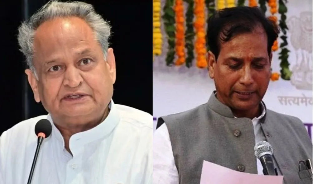 विधानसभा में महिलाओं के खिलाफ अत्याचार के मुद्दे पर अपनी ही सरकार को घेरने पर ,मुख्यमंत्री गहलोत ने राजेंद्र सिंह गुढ़ा को किया बर्खास्त