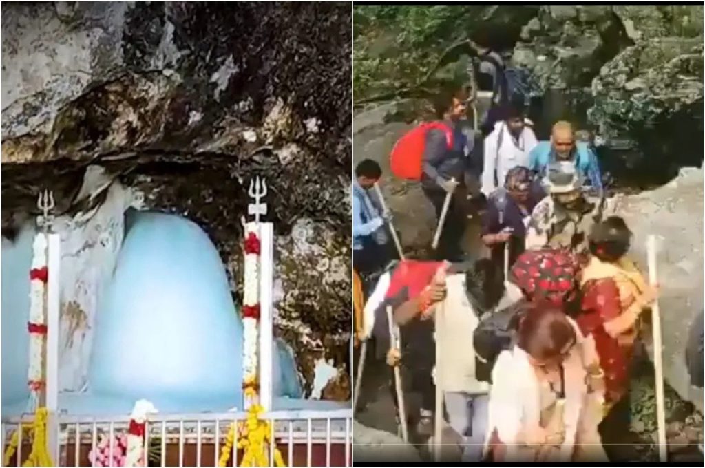 बाबा अमरनाथ के दर्शन के लिए तीर्थयात्रियों में काफी उमंग, आज 26वां जत्था रवाना