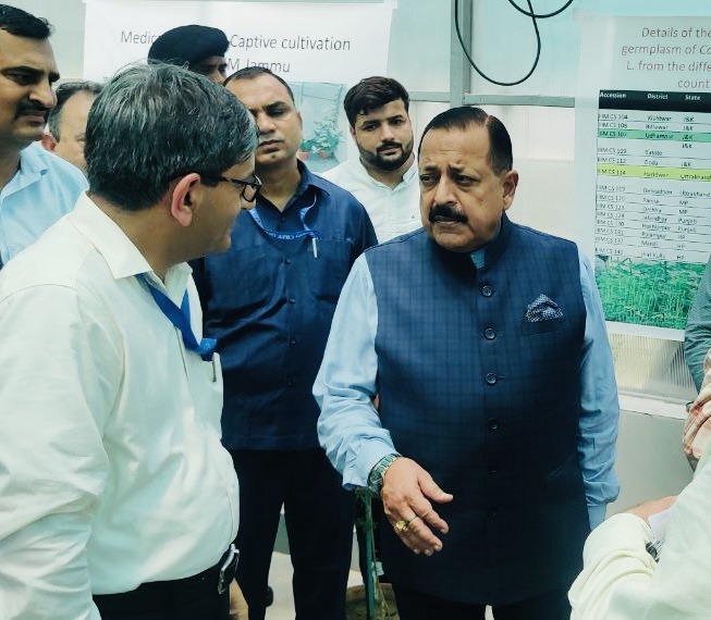 जम्मू आज भारत की पहली कैनबिस मेडिसिन परियोजना का नेतृत्व करने जा रहा है: डॉ. जितेंद्र सिंह