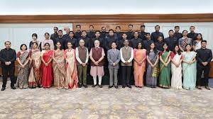 भारतीय विदेश सेवा में 2022 बैच के प्रशिक्षु अधिकारियों ने प्रधानमंत्री से की मुलाकात