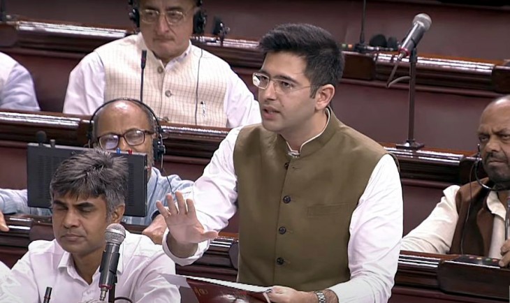 राघव चड्ढा ने केन्द्र सरकार से एन. बीरेन सिंह सरकार को तुरंत हटाने का किया आह्वान