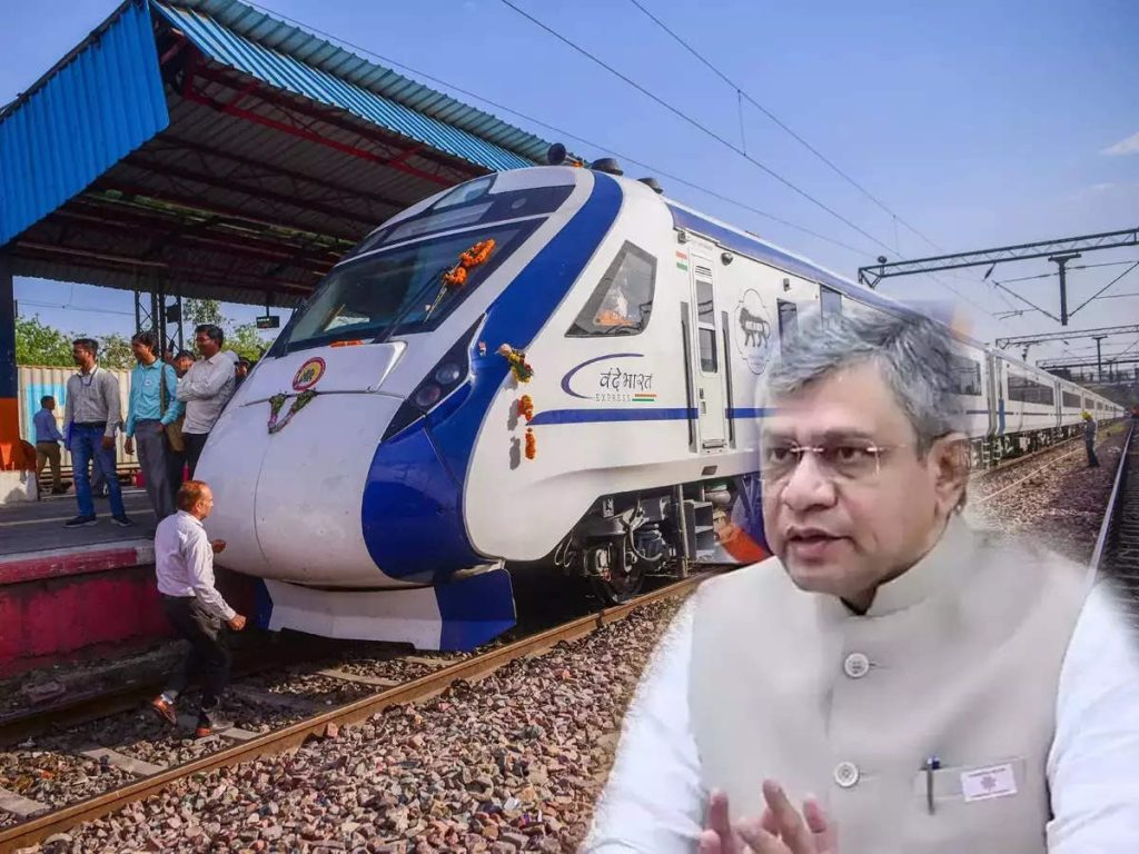 रेल मंत्रालय ने वंदे भारत सहित सभी रेलगाड़ियों में ए.सी. कुर्सी यान और विशेष श्रेणी के किराये में 25 प्रतिशत की कटौती की,की घोषणा