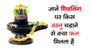 जानिए शिवलिंग पर क्या चढ़ाने से क्या फल मिलता है?