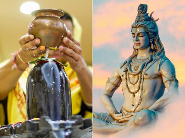 भगवान शिव का विभिन्न द्रव्यों से स्नान और उनका फल!!!!!!!