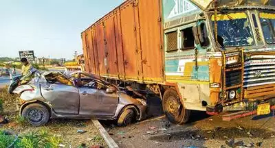 हैदराबाद में दर्दनाक सड़क हादसा, तेज रफ्तार कार ने ली तीन की जान