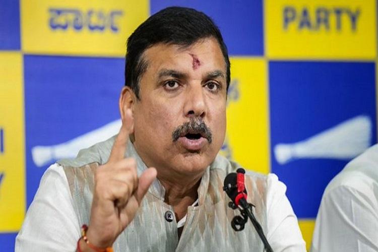 आप सांसद संजय सिंह मानसून सत्र की शेष अवधि के लिए निलंबित