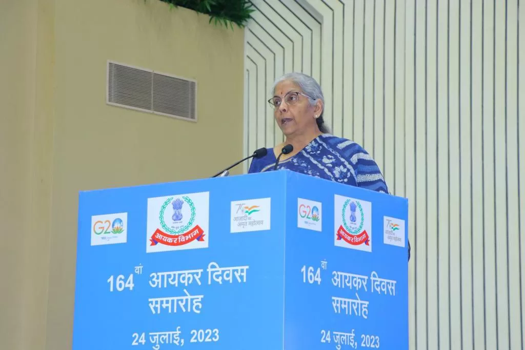 पिछले कुछ वर्षों में दक्षता के कारण कर संग्रह प्रणाली में राजस्व की वृद्धि हुई है: वित्तमंत्री निर्मला सीतारामन