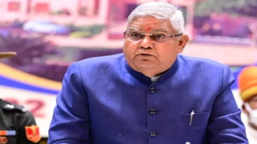 उपराष्ट्रपति जगदीप धनखड़ 1 सितंबर को मुंबई जाएंगे, युद्धपोत ‘महेंद्रगिरि’ का करेंगे जलावतरण