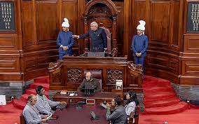 मणिपुर हिंसा और राजस्थान में महिलाओं के खिलाफ अत्याचार के मुद्दे पर राज्यसभा दिन भर के लिए स्थगित