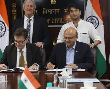 भारत और न्यूजीलैंड ने नागर विमानन में सहयोग को बढ़ावा देने के लिए समझौता ज्ञापन पर किए हस्ताक्षर