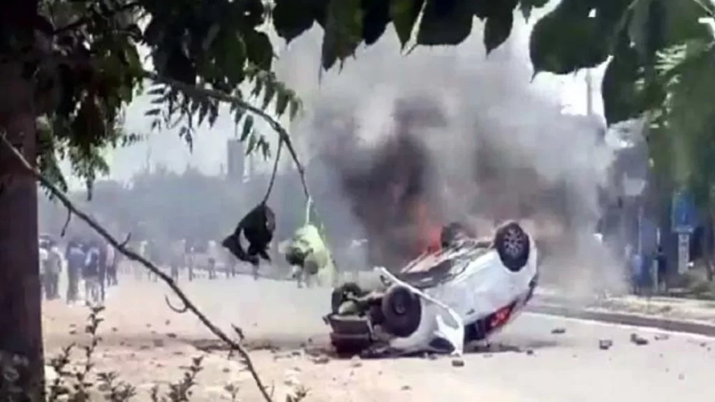 हरियाणा में के नूंह में दो समुदायों में हिंसक झड़प को लेकर हाई अलर्ट, नूंह, गुरुग्राम, पलवल और फरीदाबाद में स्कूल-कॉलेज बंद, धारा-144 लागू