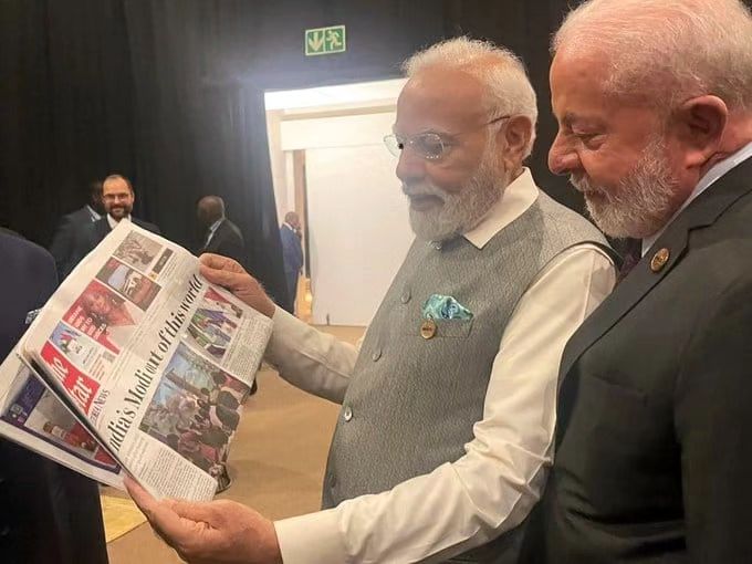 आपको भी गौरवान्वित कर देगा दक्षिण अफ्रीका के प्रमुख अखबार के पहले पेज पर छपी ये खबर