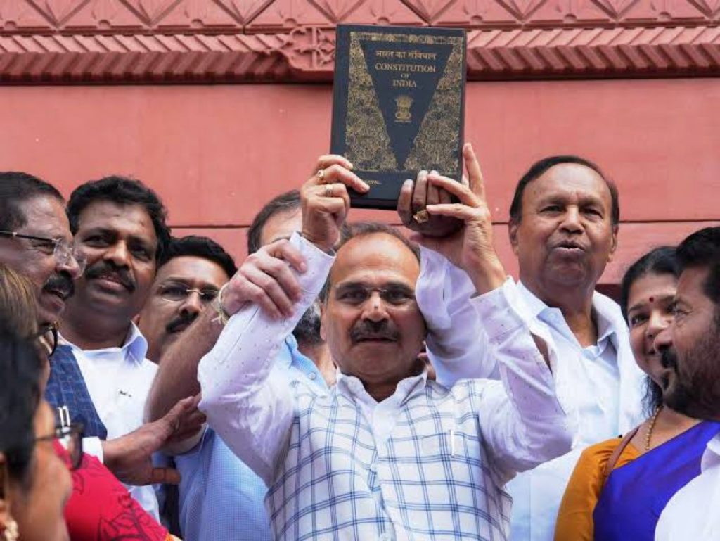 ‘संविधान की कॉपी में सोशलिस्ट और सेक्युलर शब्द शामिल नहीं’- अधीर रंजन चौधरी