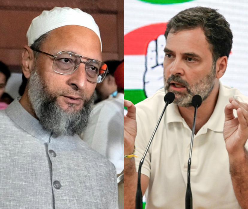 असदुद्दीन ओवैसी ने राहुल गांधी को दिया चैलेंज, कहा- हैदराबाद से चुनाव लड़कर दिखाएं