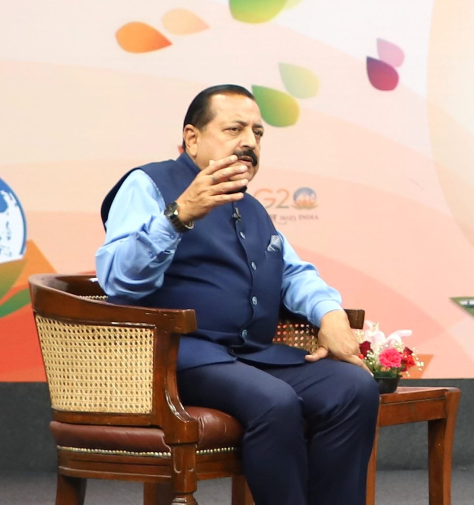 भारत द्वारा जी20 की अध्यक्षता अंतरिक्ष में देश के गौरव के साथ मेल खाती है- डॉ. जितेंद्र सिंह