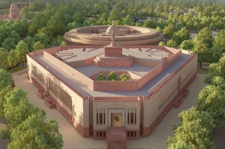 नए संसद भवन में सभी केंद्रीय मंत्रियों को कार्यालय आवंटित