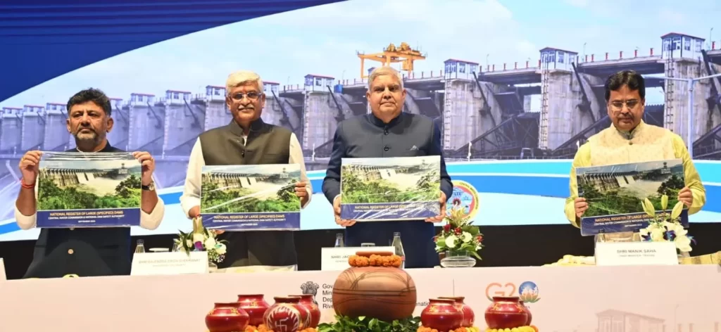 बांध ऐतिहासिक रूप से सामाजिक और आर्थिक समृद्धि का केंद्र बिंदु रहे है– उपराष्ट्रपति जगदीप धनखड़