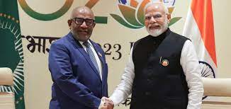प्रधानमंत्री ने कोमोरोस के राष्ट्रपति और कोरिया गणराज्य के राष्ट्रपति से की मुलाकात