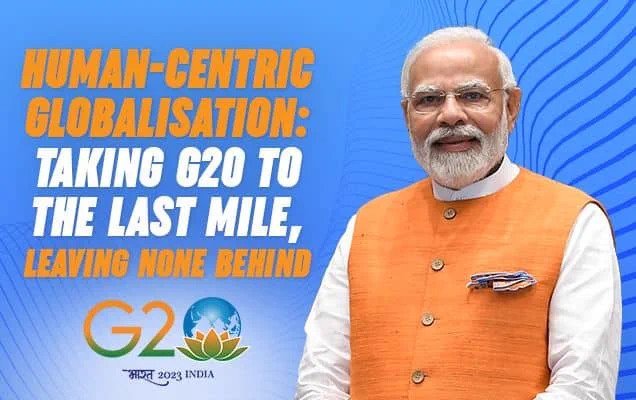 प्रधानमंत्री ने भारत की जी-20 अध्यक्षता पर अपने विचार और मानवता पर केंद्रित वैश्वीकरण के प्रति इसका दृष्टिकोण किया व्यक्त