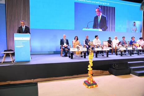 पहले डब्ल्यूएचओ पारंपरिक चिकित्सा वैश्विक शिखर सम्मेलन 2023 के परिणाम को रेखांकित करते हुए ‘गुजरात घोषणापत्र’ किया जारी