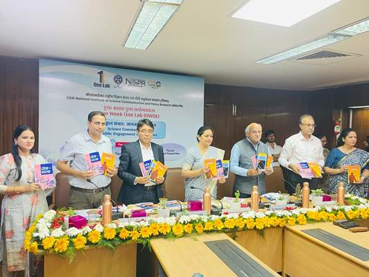 सीएसआईआर-एनआईएससीपीआर का वन वीक वन लैब कार्यक्रम के लिए ,”विज्ञान संचार: विज्ञान के साथ सार्वजनिक जुड़ाव” कार्यक्रम किया आयोजित