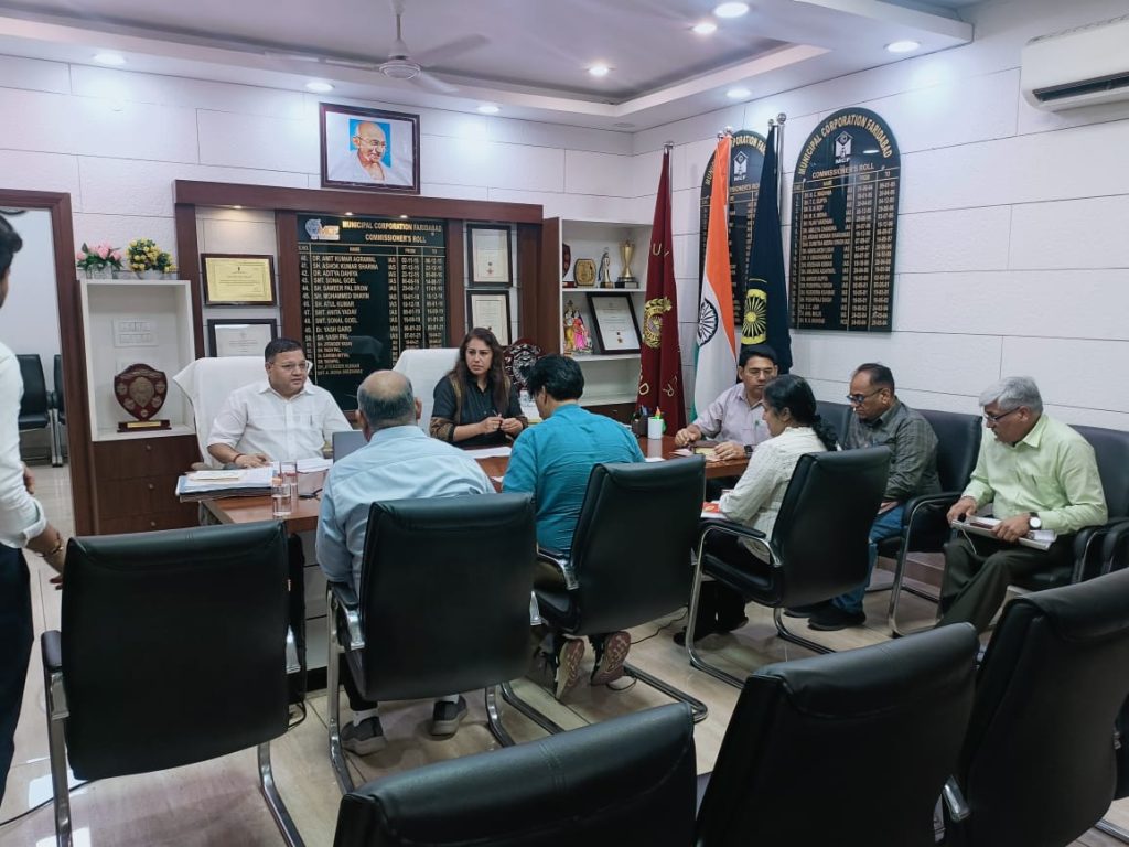 एनआईटी विधायक नीरज शर्मा ने बतौर हरियाणा विधानसभा की आश्वासन समिति के प्रतिनिधि के रूप में की बैठक