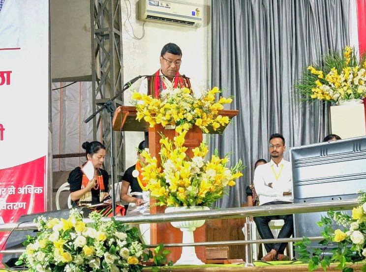 केंद्रीय राज्य मंत्री रामेश्वर तेली ने 111 नवनियुक्तों को सौंपे नियुक्ति पत्र