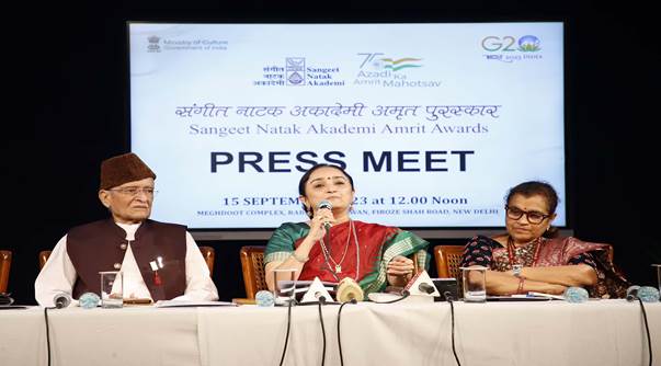 16 से 20 सितंबर तक संगीत नाटक अकादमी का आयोजन, प्रदर्शन कला के क्षेत्र में 84 कलाकारों को सम्मानित करेंगे उपराष्ट्रपति
