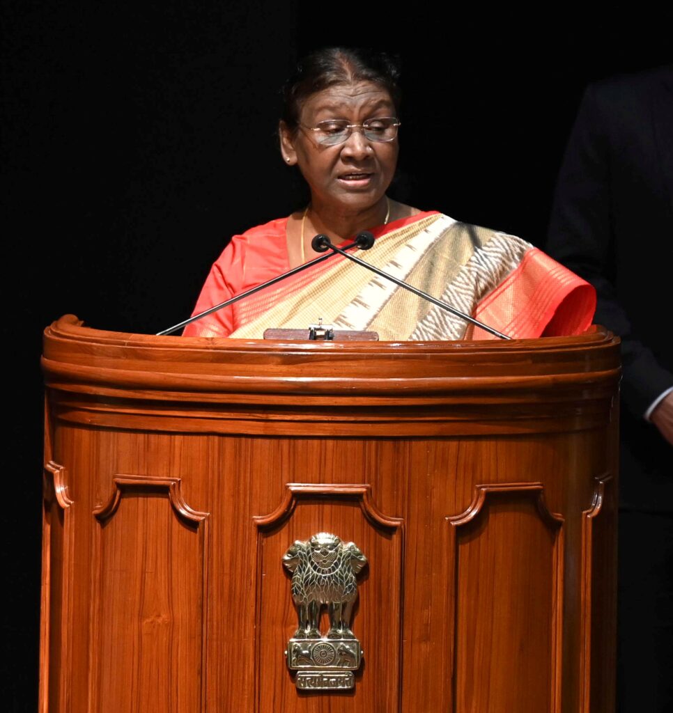 भारत को एक समावेशी और विकसित राष्ट्र बनाना आपका सामूहिक लक्ष्य है: राष्ट्रपति