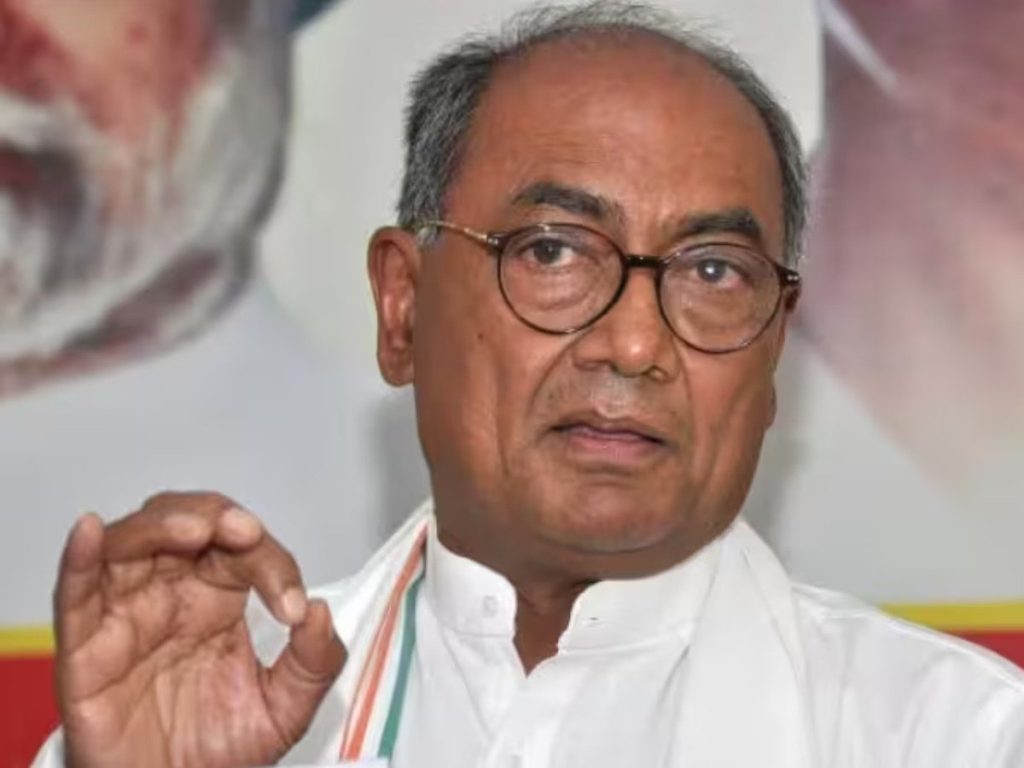 शिवराज सिंह चौहान घबराए हुए हैं क्योंकि उनके टिकट का ऐलान नहीं हुआ है और बाकी लोगों का हो गया: कांग्रेस नेता दिग्विजय सिंह