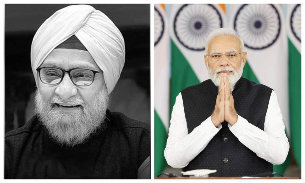 प्रधानमंत्री ने प्रसिद्ध क्रिकेटर बिशन सिंह बेदी के निधन पर गहरा दुःख किया व्यक्त