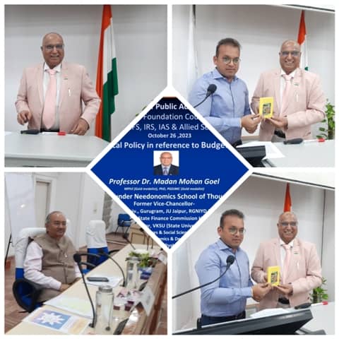 मध्यम वर्ग को गरीबों में बदलने से रोकने हेतु मुद्रास्फीति पर उचित माप के साथ नियंत्रण रखने का महत्वपूर्ण मुद्दा : प्रो. एम.एम.गोयल