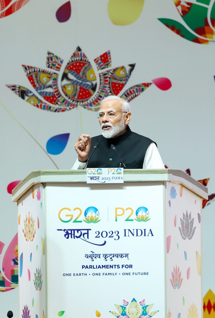 “शिखर सम्मेलन विश्वभर की विभिन्न संसदीय प्रथाओं का एक अनूठा संगम है”: प्रधानमंत्री