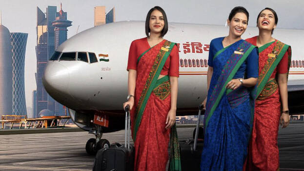 अब साड़ी में नहीं दिखेंगी एयर इंडिया की एयर होस्टेस, मेल क्रू का यूनिफॉर्म भी होगा चेंज
