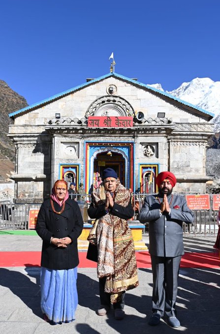 बद्रीनाथ धाम भारतीय संस्कृति और आध्यात्म का प्रेरणास्रोत है – उपराष्ट्रपति धनखड़