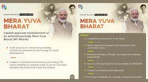 मंत्रिमंडल ने ‘मेरा युवा भारत’ नाम के एक स्वायत्तशासी निकाय की स्थापना को दी मंजूरी