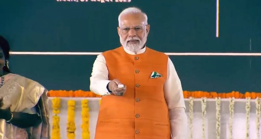 प्रधानमंत्री नरेन्द्र मोदी ने स्वदेश दर्शन योजना के कृष्णा सर्किट के भाग के रूप में नाथद्वारा में पर्यटक सुविधाओं का किया उद्घाटन
