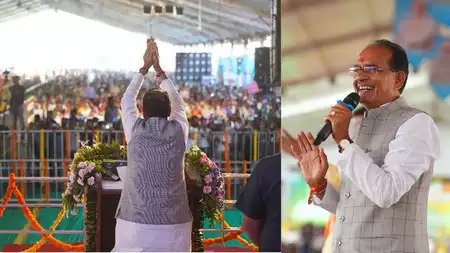 रैली में लोगों से बोले सीएम शिवराज सिंह, मुझे फिर से मुख्यमंत्री बनना चाहिए या नहीं