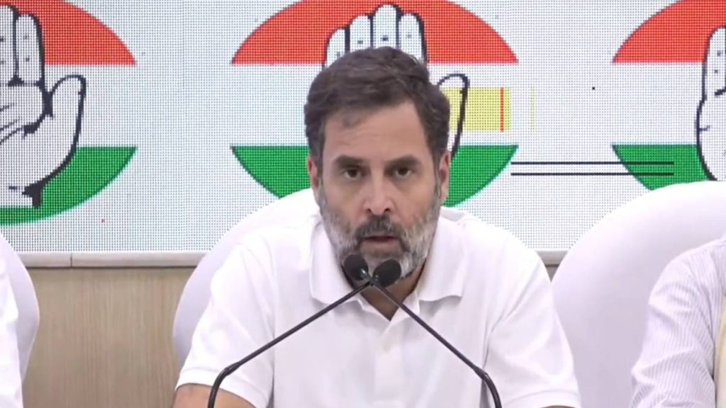 राहुल गांधी ने किया ऐलान- कांग्रेस शासित राज्यों में होगी जातिगत जनगणना