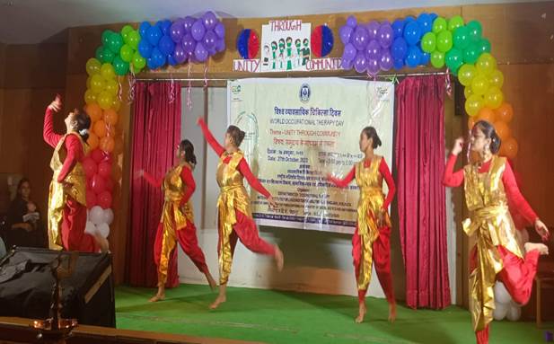दिव्यांगजन सशक्तिकरण विभाग ने वर्ल्ड ऑक्यूपेशनल थेरेपी डे मनाया